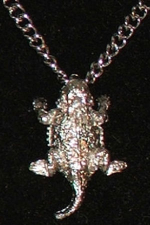 (image for) Texas Horned Lizard Nickel/Silver Plated Necklaces